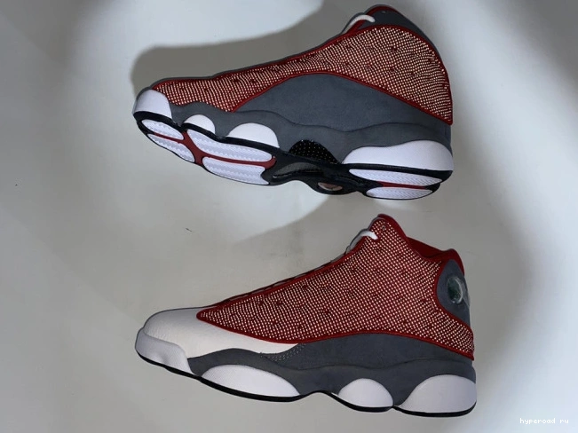 Retro Grey Air Jordan 13 Red Gym Flint 414571-600 0916